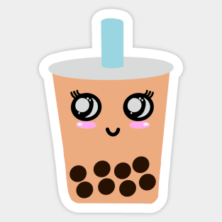 Happy Boba Sticker